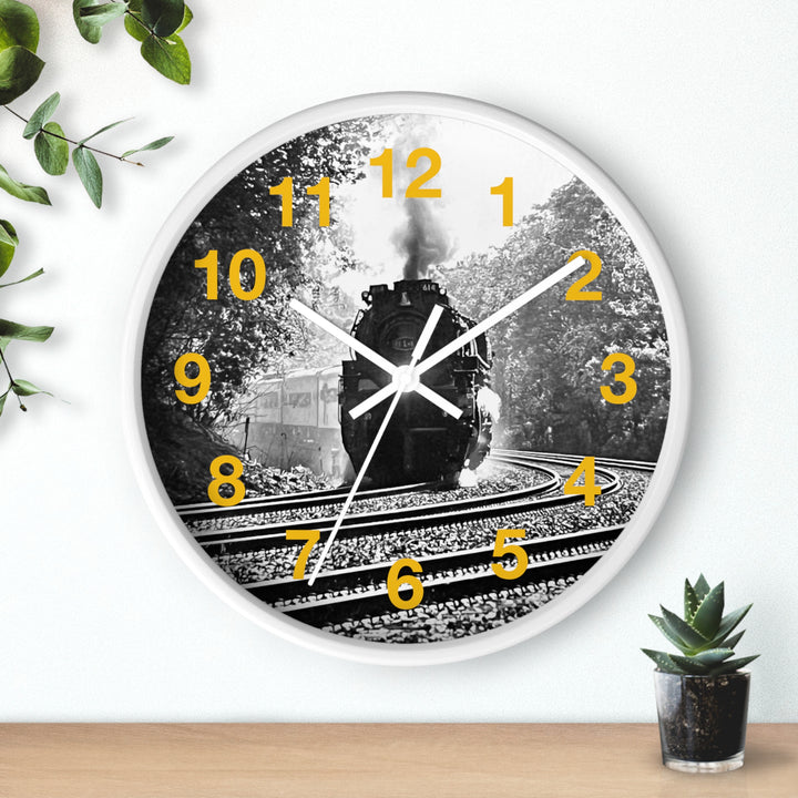 614 "Westbound through Waldwick" Wall Clock