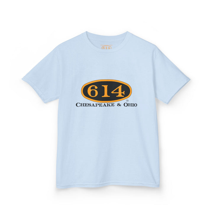 Kids Tee with C&O 614 Number Plate and Custom Artwork