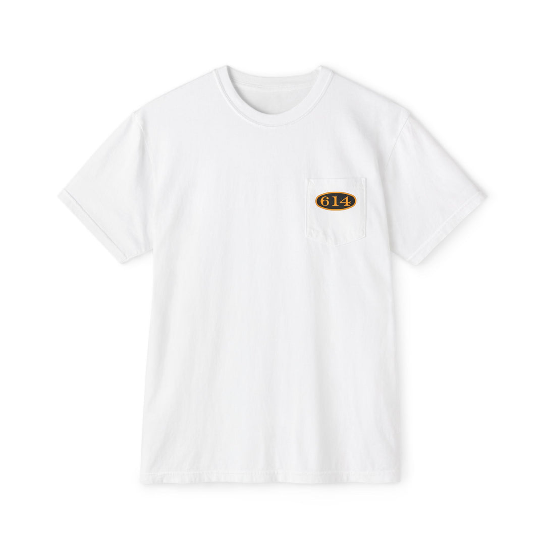 Heavy Pocket T-Shirt - 614 Chesapeake & Ohio Design