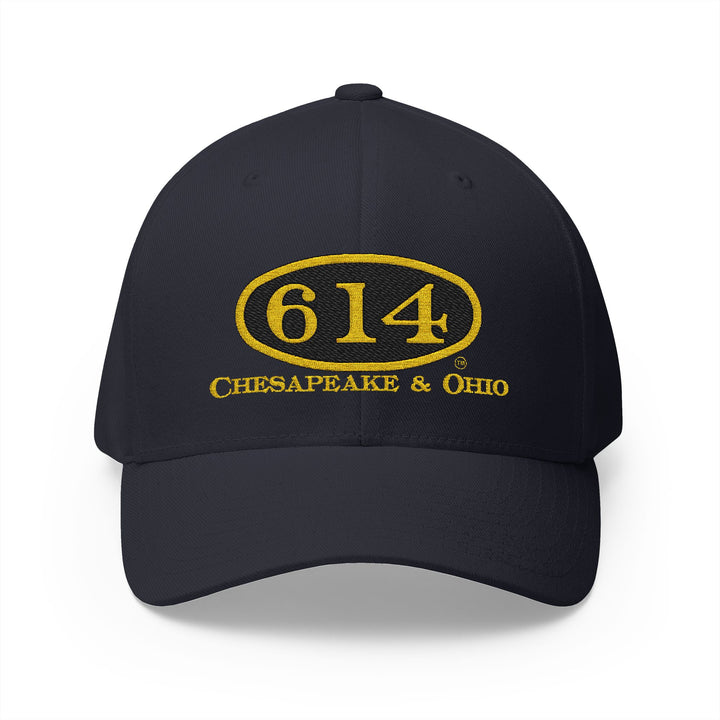 C&O 614 Embroidered Cap — Four-Sided Logo Baseball Hat