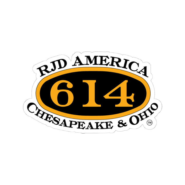 C&O 614 — RJD America Kiss-Cut Decal