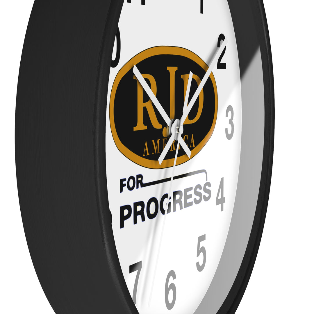 RJD America For Progress Wall Clock