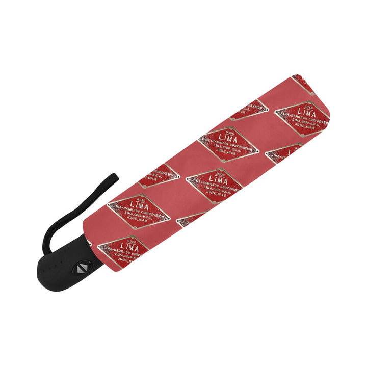 C&O 614 Builders Plate Auto-Fold Umbrella