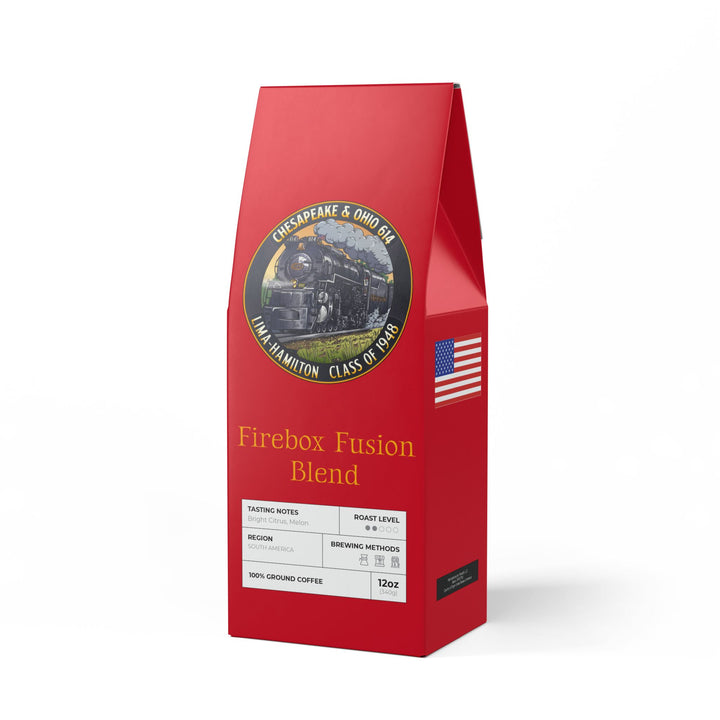 614 "Firebox Fusion Blend" Coffee (Light-Medium Roast)