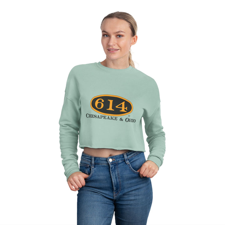 614 Women's Cropped Sweatshirt