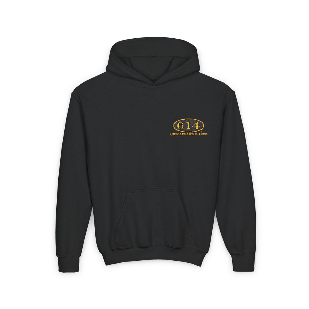 614 Youth Heavy Blend Hooded Sweatshirt