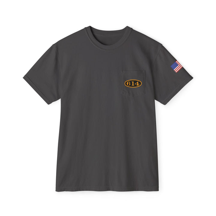 614 "Thoroughbred of the Rails" Unisex Garment-Dyed Pocket T-Shirt