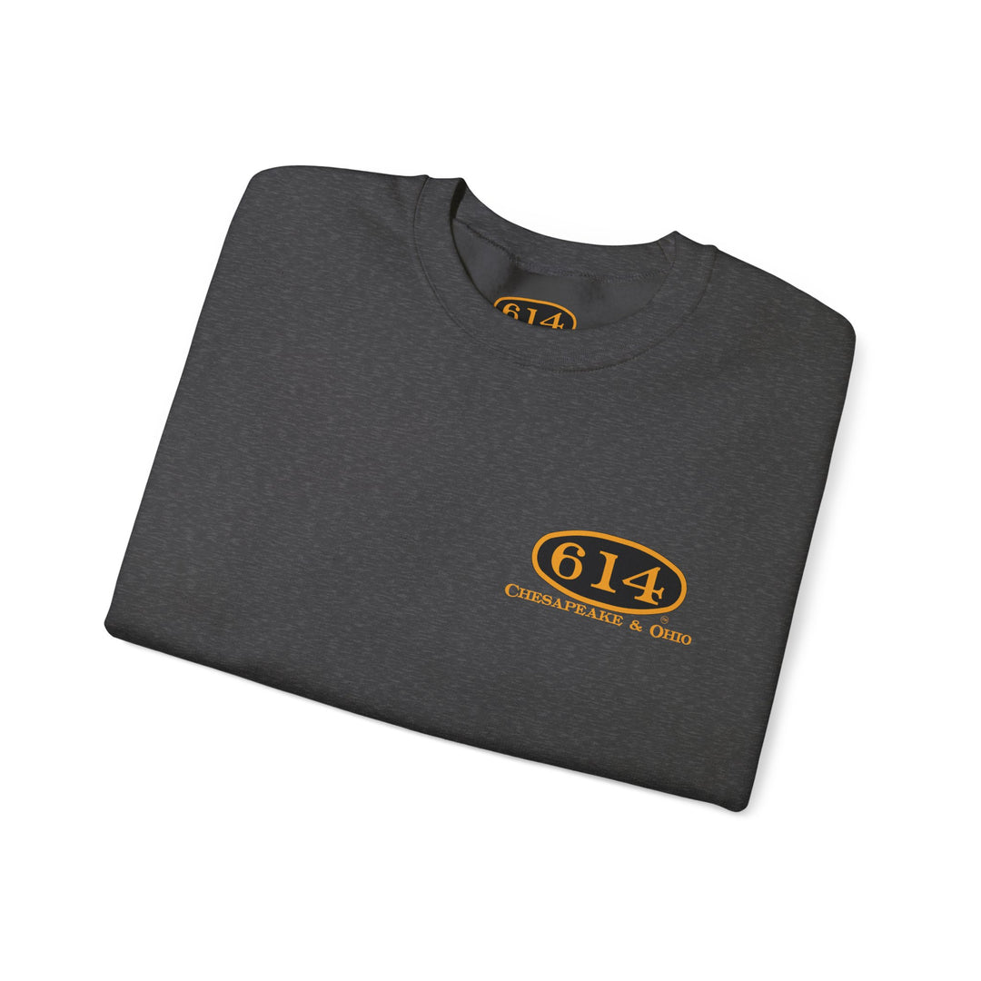 614 "Thoroughbred of The Rails" Heavy Blend™ Crewneck Sweatshirt