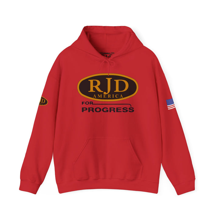 "RJD America for Progress" Hoodie — C&O 614 / RJD Logo on Back