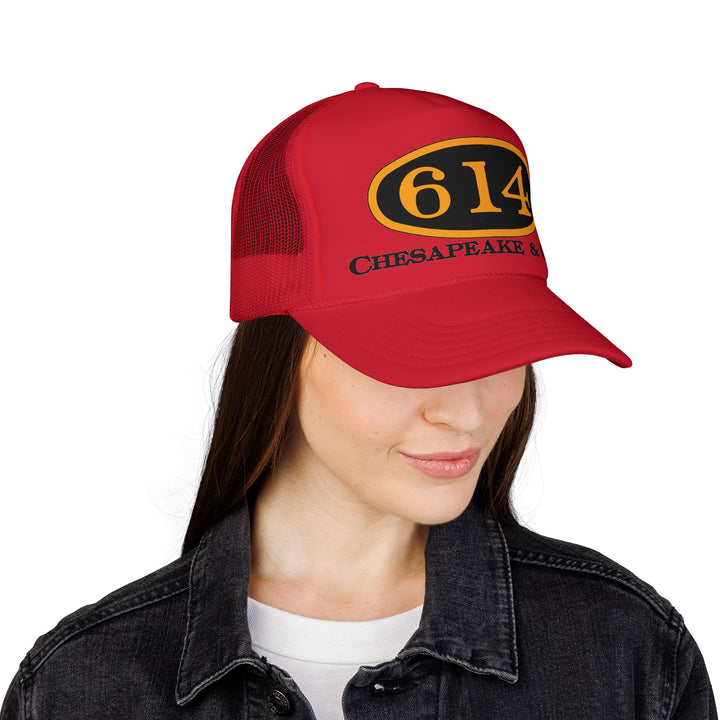 C&O 614 Screen Printed Trucker Cap