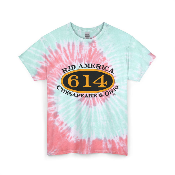 Vintage C&O 614 Tie-Dye T-Shirt — Version #1