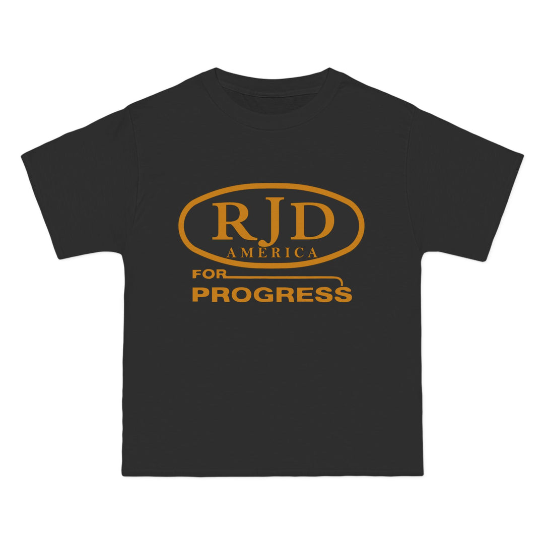 "RJD For Progress' T-Shirt - BLACK
