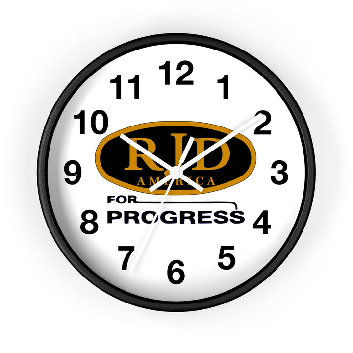 RJD America For Progress Wall Clock