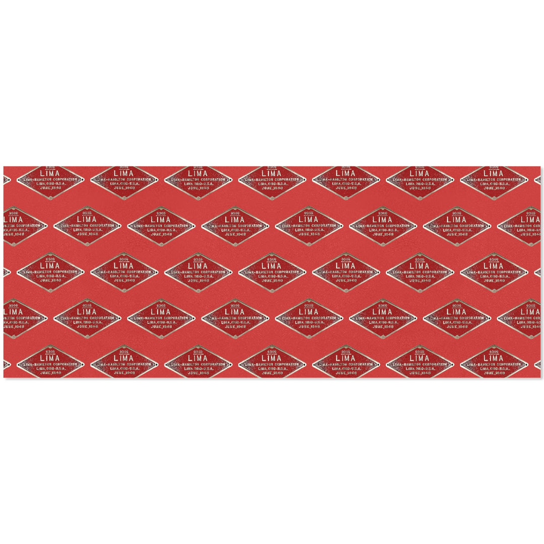C&O 614 Builder's Plate Gift Wrapping Paper, 3-Roll Set