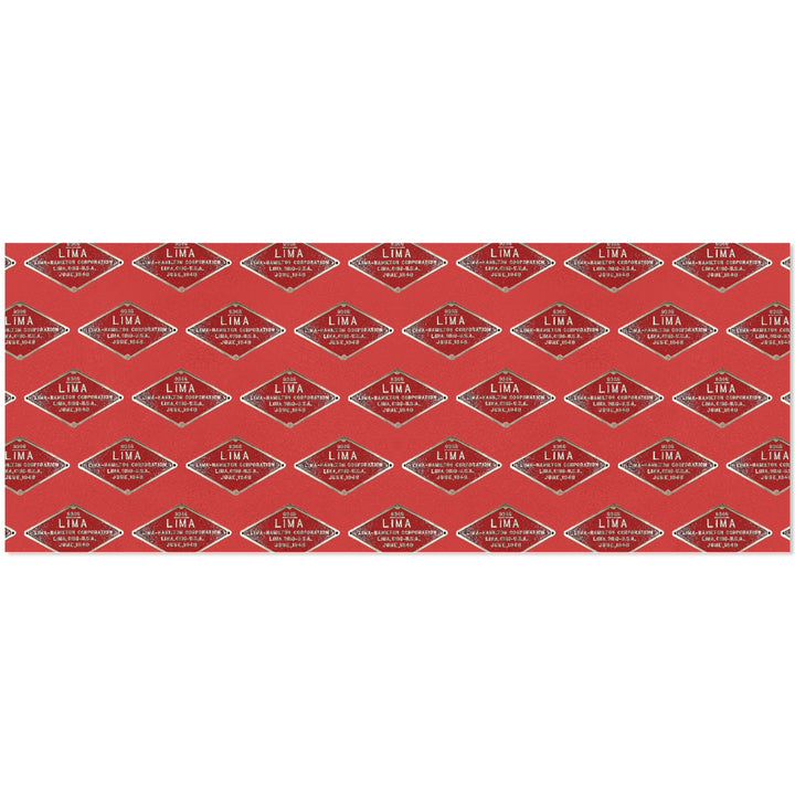 C&O 614 Builder's Plate Gift Wrapping Paper, 3-Roll Set