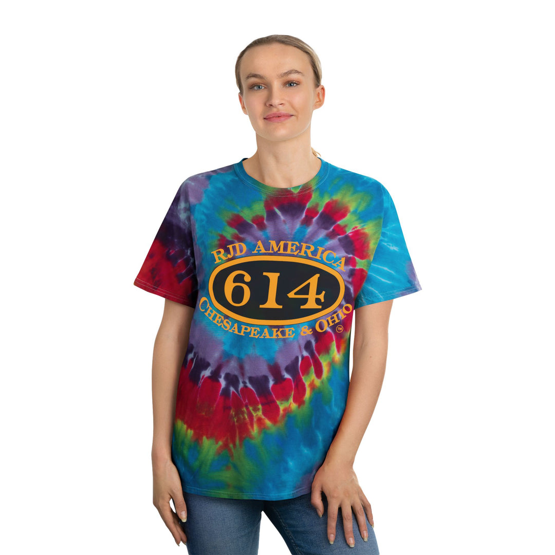 Vintage C&O 614 Tie-Dye T-Shirt — Version #2