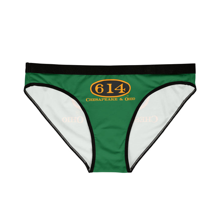 C&O 614 Women's Bikini Briefs - Green - Railroad Heritage