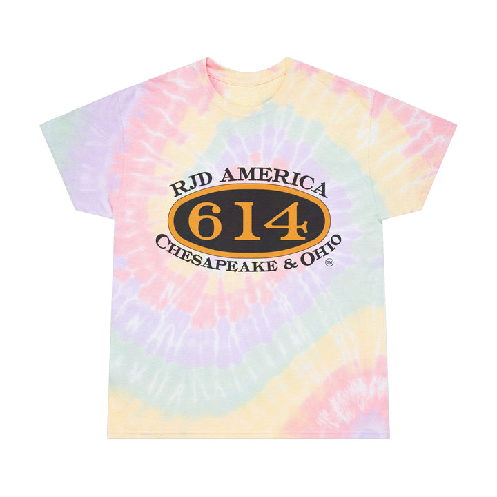 Vintage C&O 614 Tie-Dye T-Shirt — Version #2