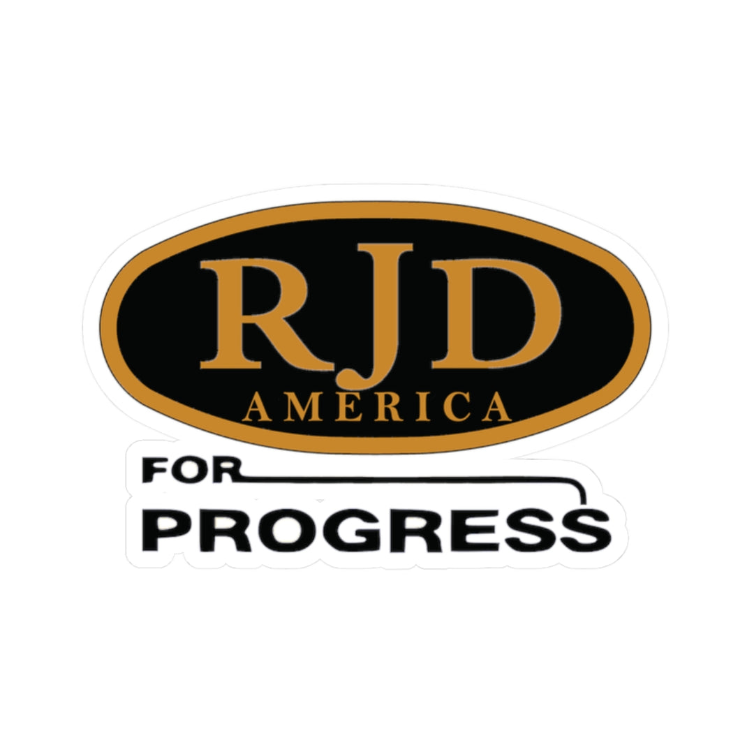 "RJD America For Progress" Kiss-Cut Sticker