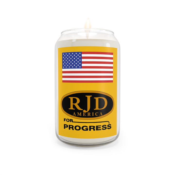 Patriotic 'RJD America for Progress' Scented Soy Candle — 13.75oz