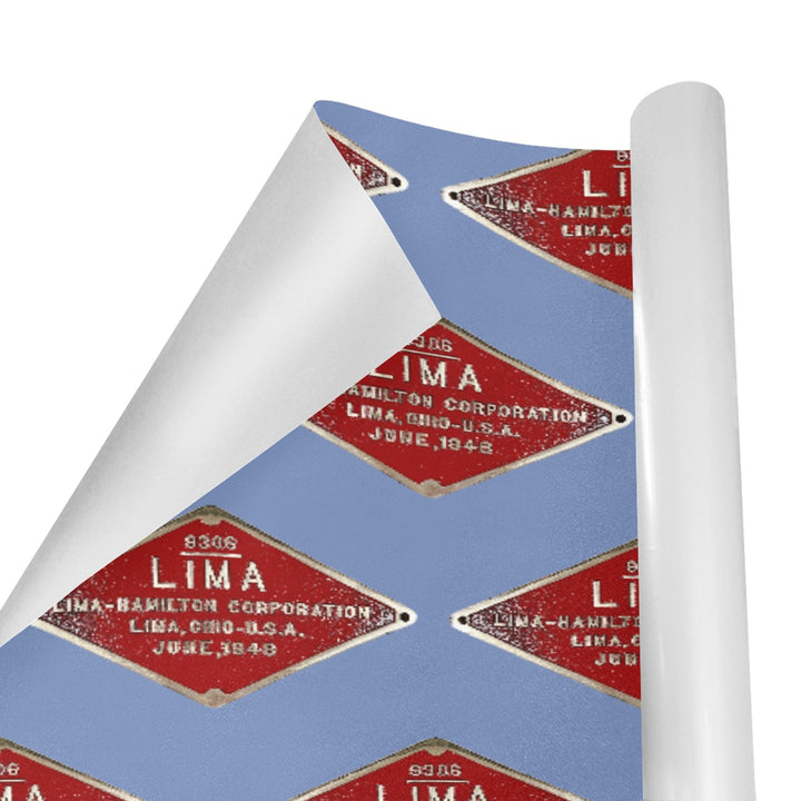 C&O 614 Builder's Plate Gift Wrapping Paper, 3-Roll Set