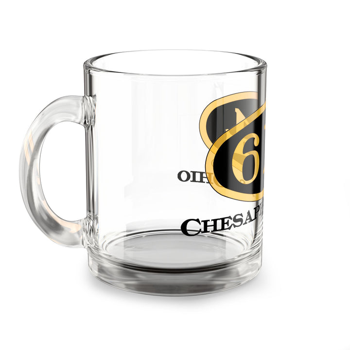 Chesapeake & Ohio 614 Glass Mug - 10oz - Perfect for Coffee Lovers and Collectors