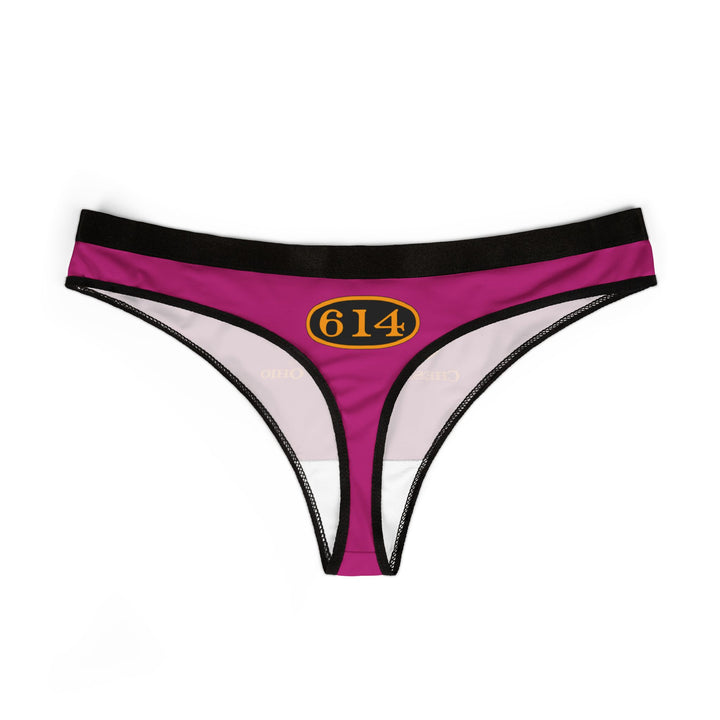 C&O 614 Chesapeake & Ohio Women's Thong — COLOR PINK
