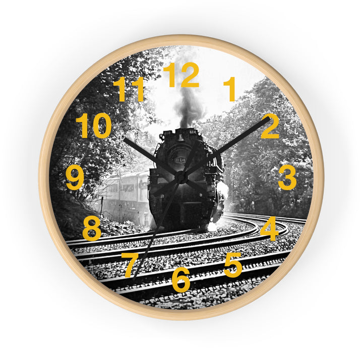 614 "Westbound through Waldwick" Wall Clock