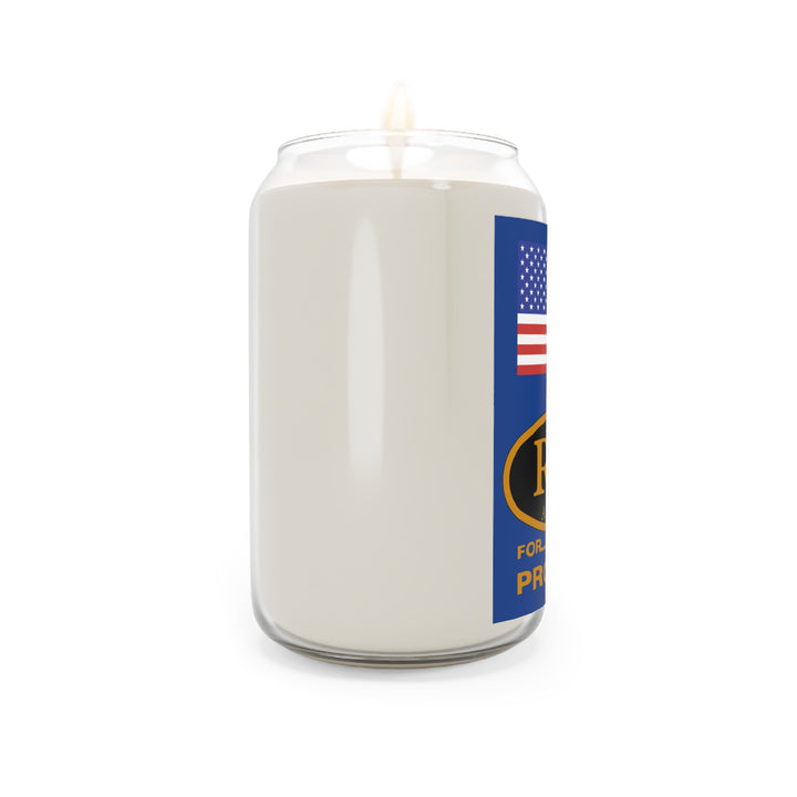 Patriotic 'RJD America for Progress' Scented Soy Candle — 13.75oz