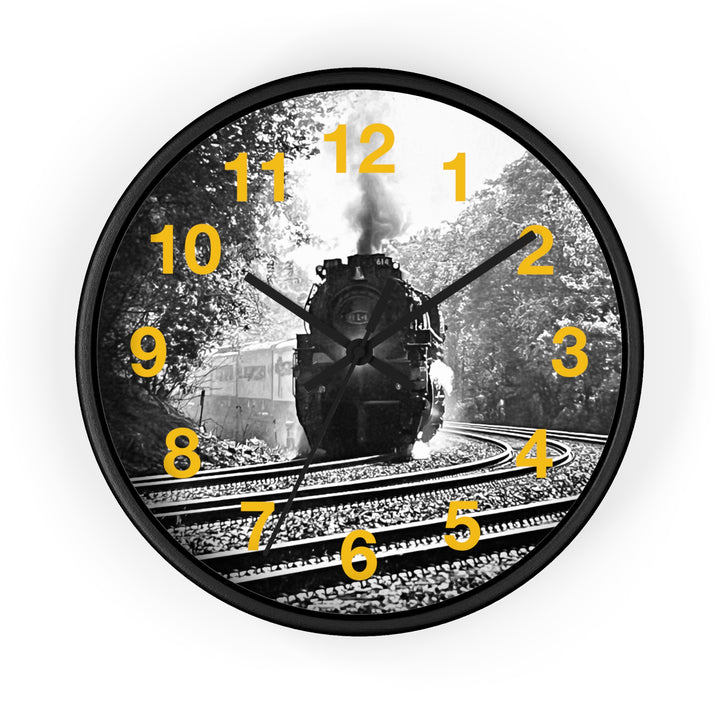 614 "Westbound through Waldwick" Wall Clock