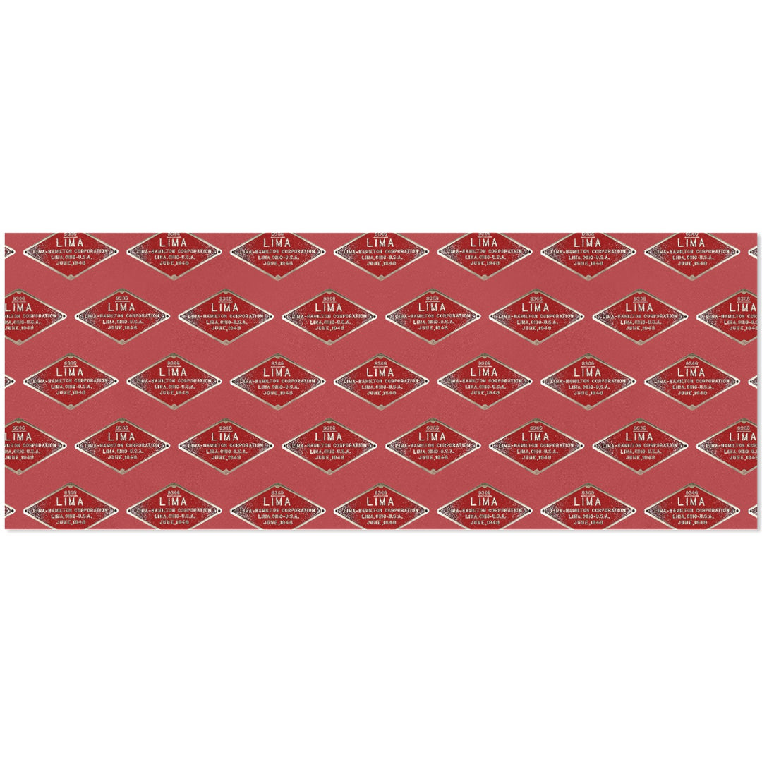 C&O 614 Builder's Plate Gift Wrapping Paper, 3-Roll Set