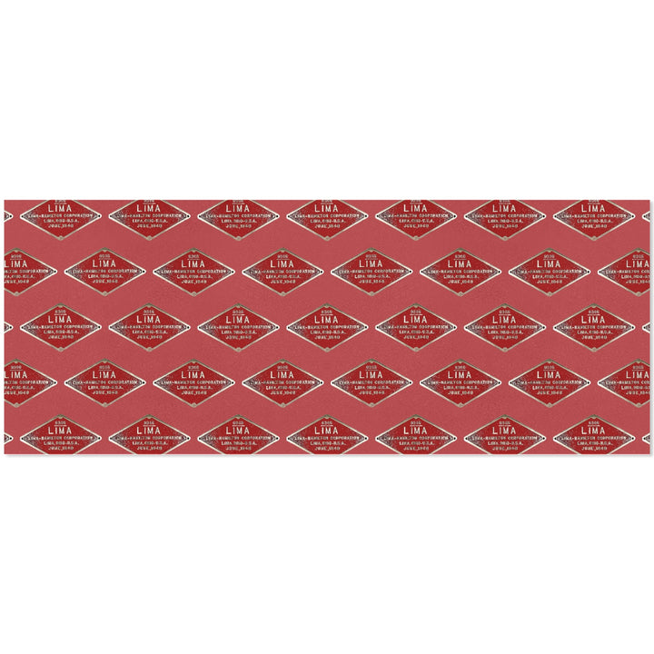 C&O 614 Builder's Plate Gift Wrapping Paper, 3-Roll Set
