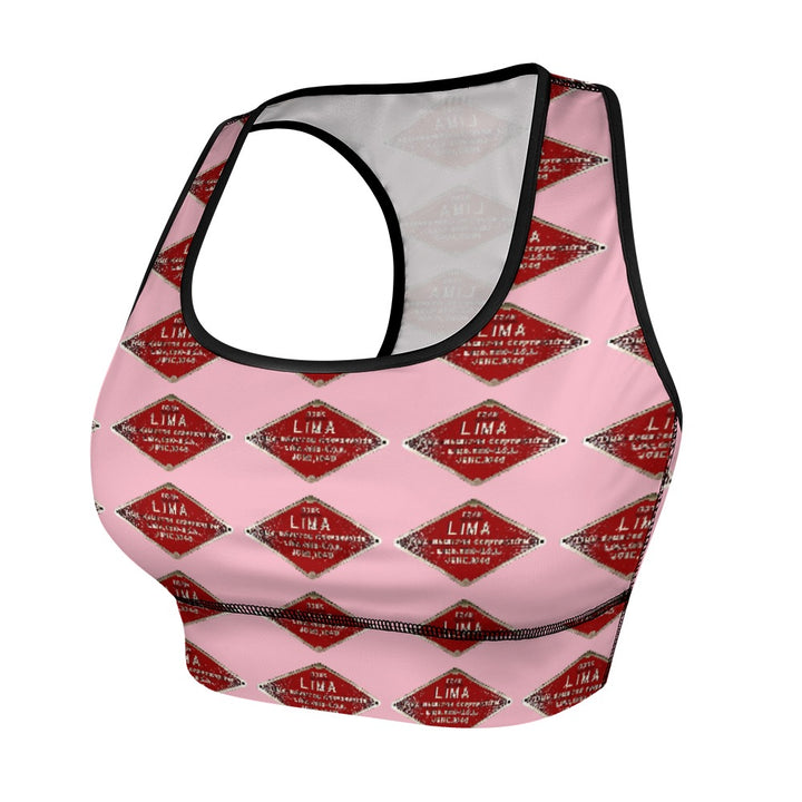 C&O 614 Builder's Plate Women's Yoga Top & Shorts Set