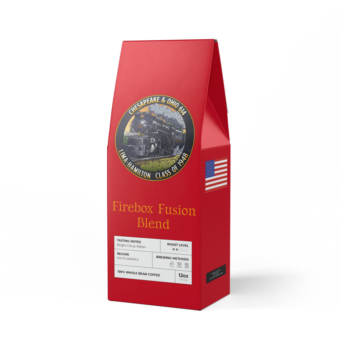 614 "Firebox Fusion Blend" Coffee (Light-Medium Roast)