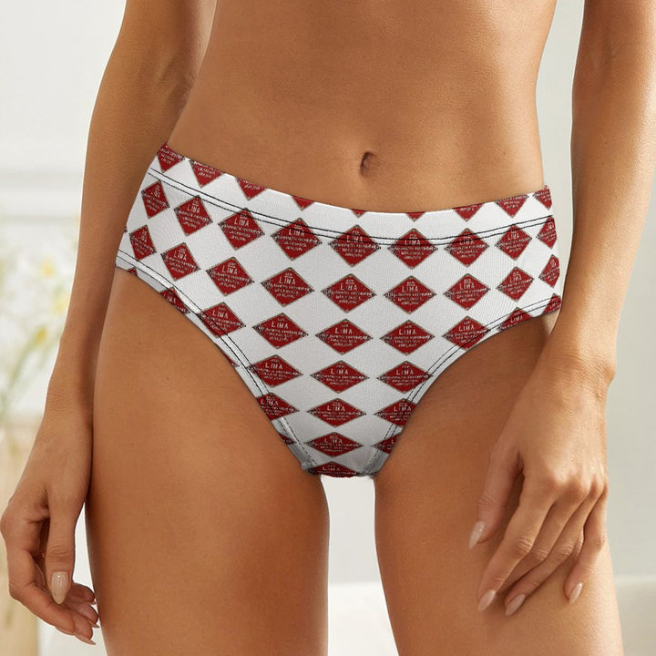 C&O 614 Builder's Plate Women's Low-Rise Panties