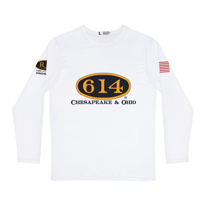 C&O 614 / RJD America Long Sleeve Shirt – WHITE