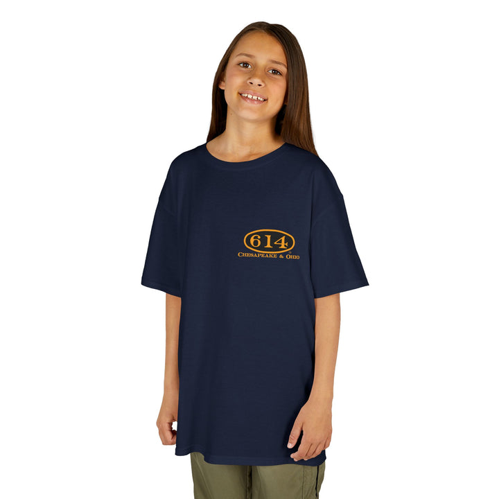 614 "Number Plate" Kids Heavy Cotton™ Tee