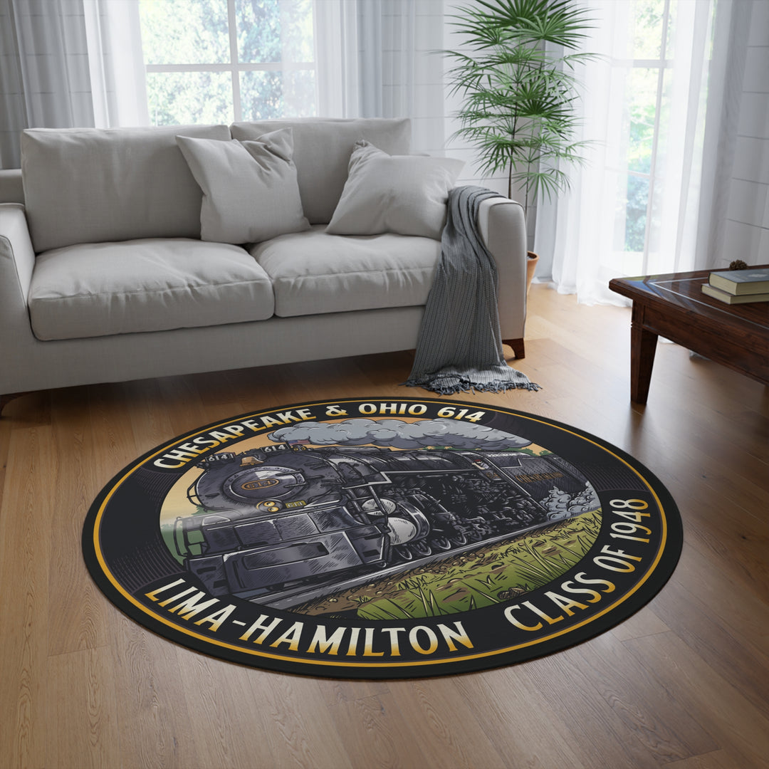 614 "Class of 1948" Round Rug