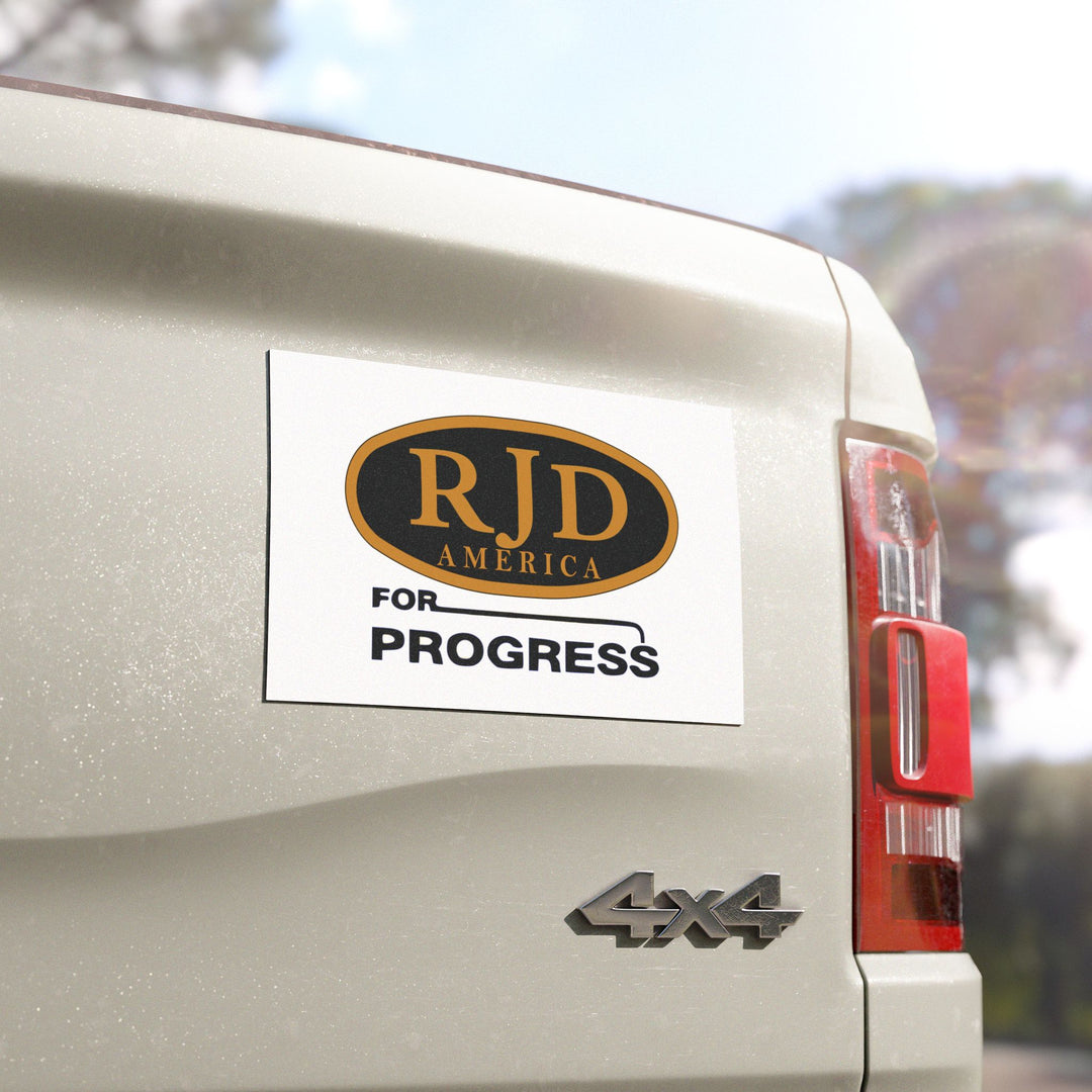 "RJD America For Progress" Car Magnet