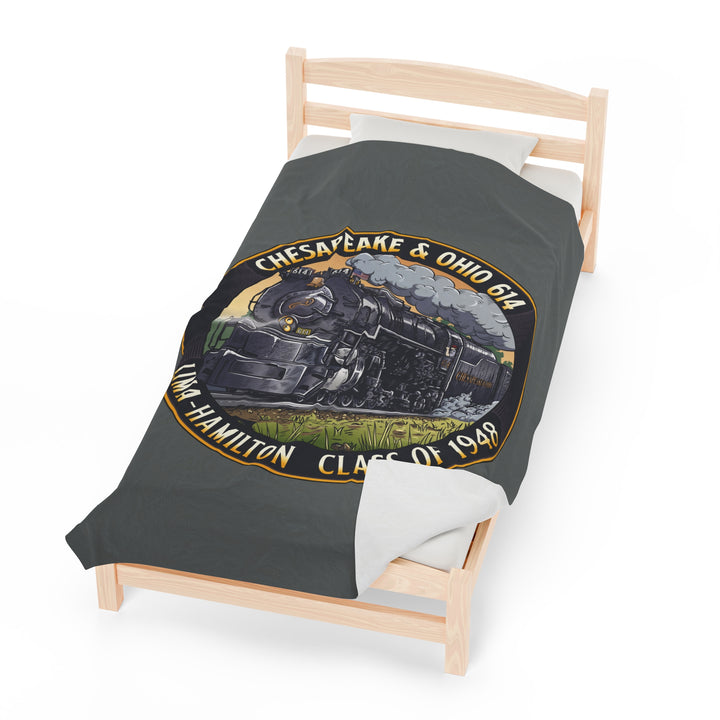 614 "Class of 1948" Velveteen Plush Blanket