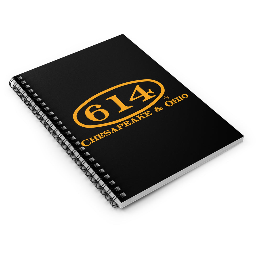 C&O 614 Spiral Notebook — Ruled Line Journal for Train Enthusiasts