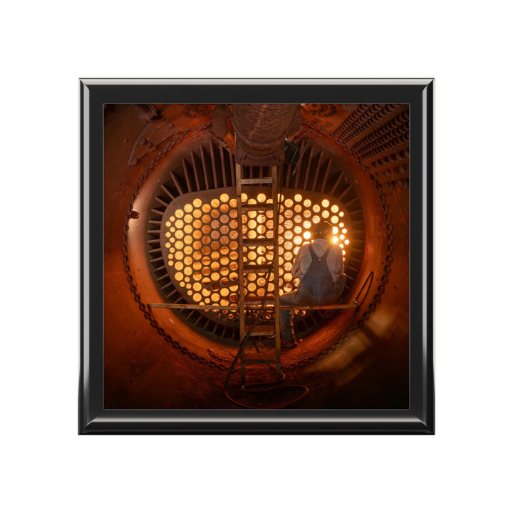 Firebox Jewelry Box — C&O 614 Collectible Jewelry Case