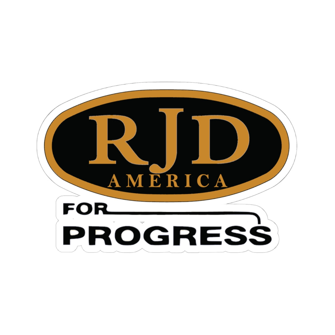 "RJD America For Progress" Kiss-Cut Sticker