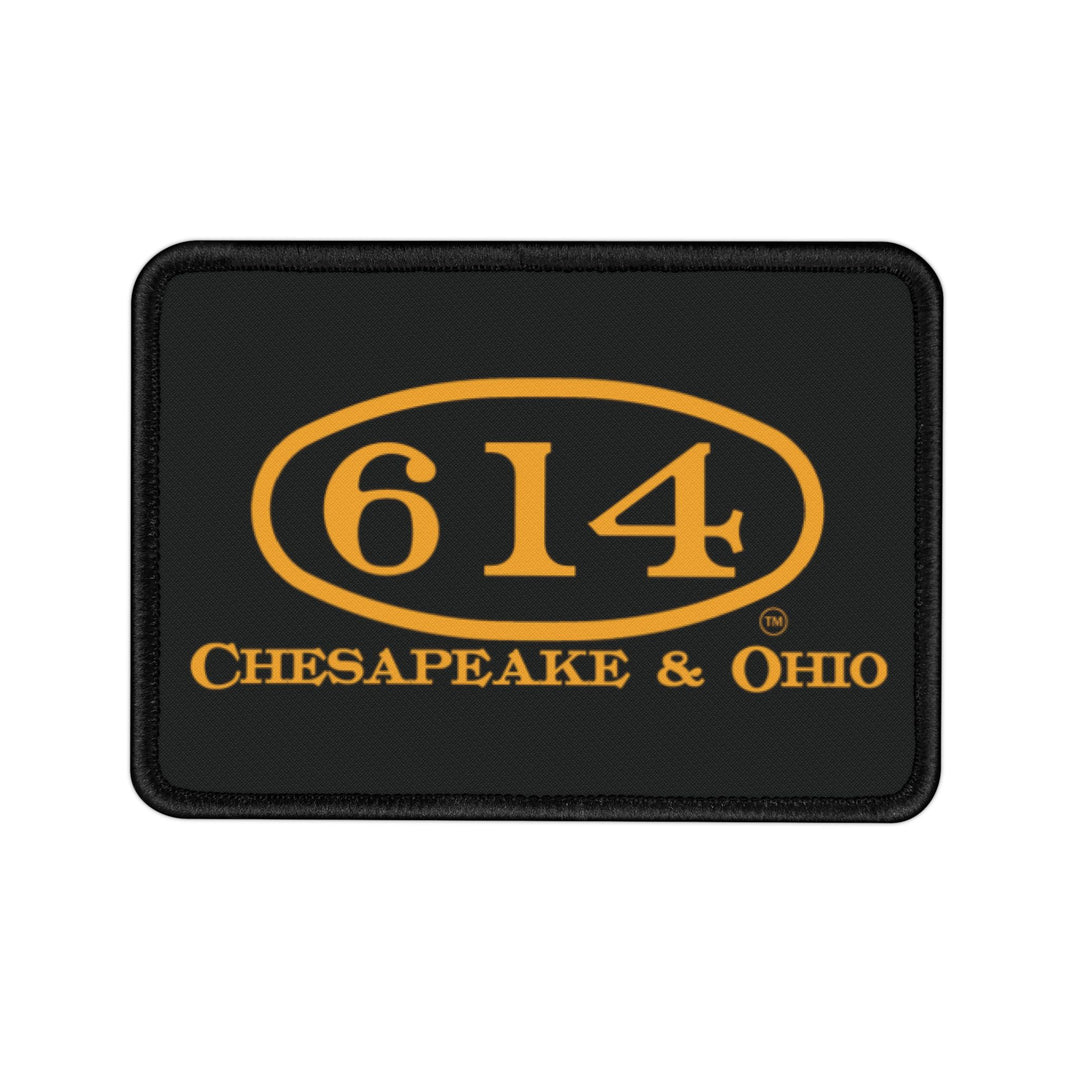 614 "Number Plate" Iron-On Patches