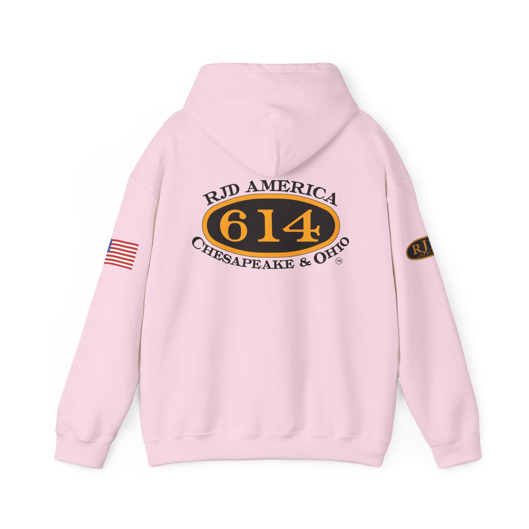 "RJD America for Progress" Hoodie — C&O 614 / RJD Logo on Back