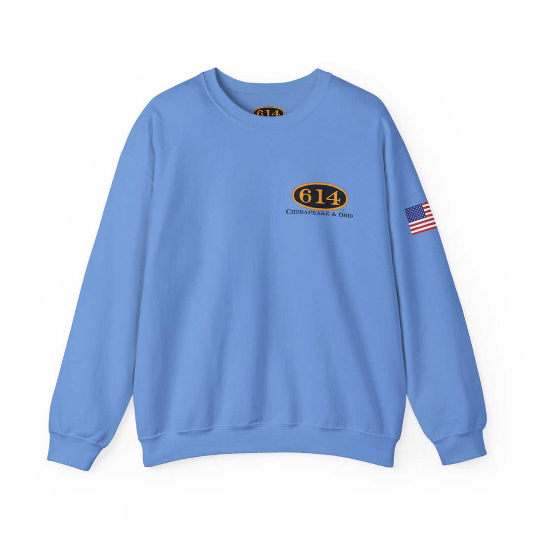 614 "Thoroughbred of The Rails" Heavy Blend™ Crewneck Sweatshirt