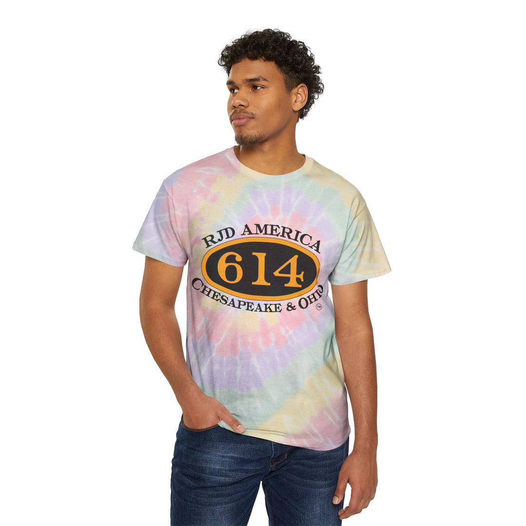 Vintage C&O 614 Tie-Dye T-Shirt — Version #2