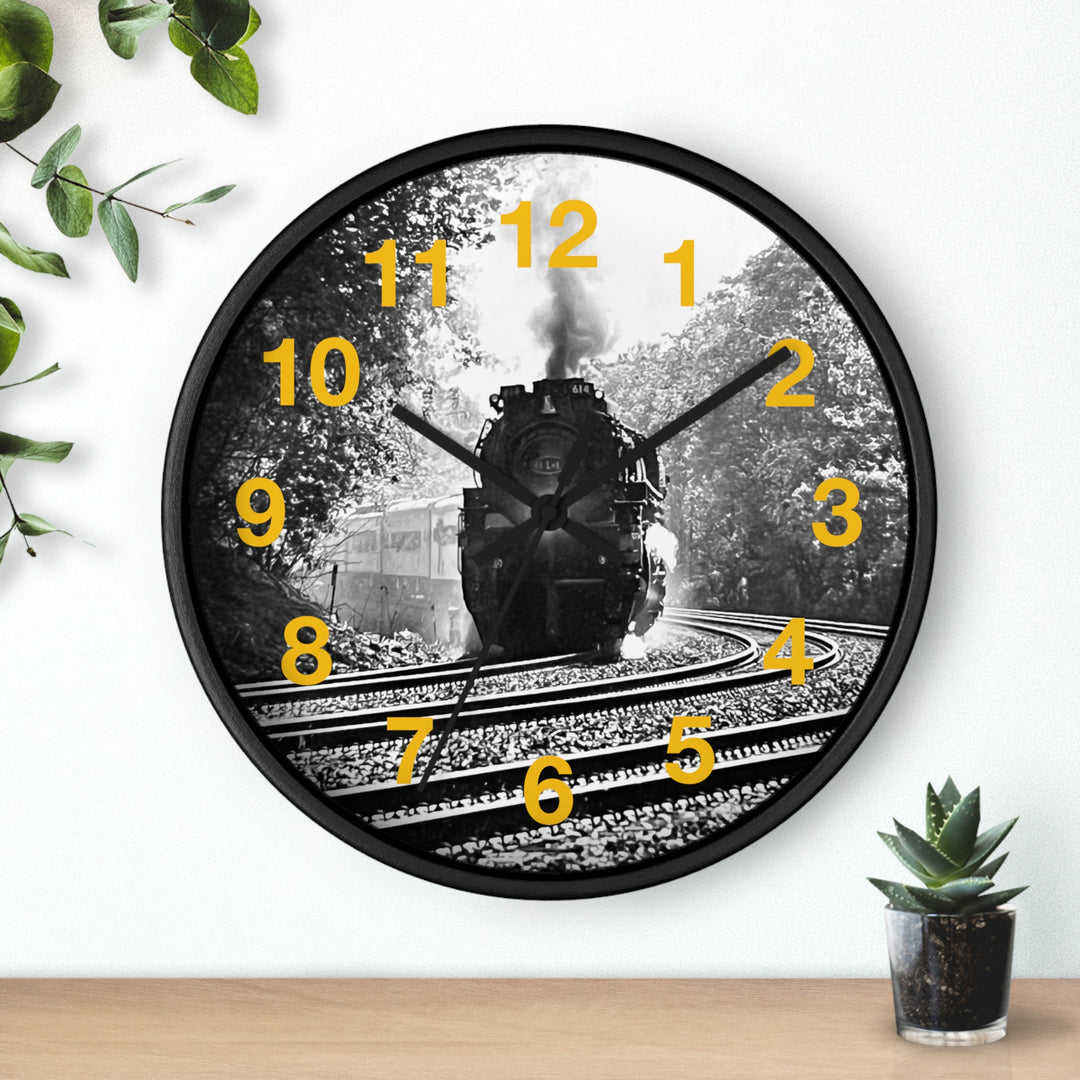 614 "Westbound through Waldwick" Wall Clock