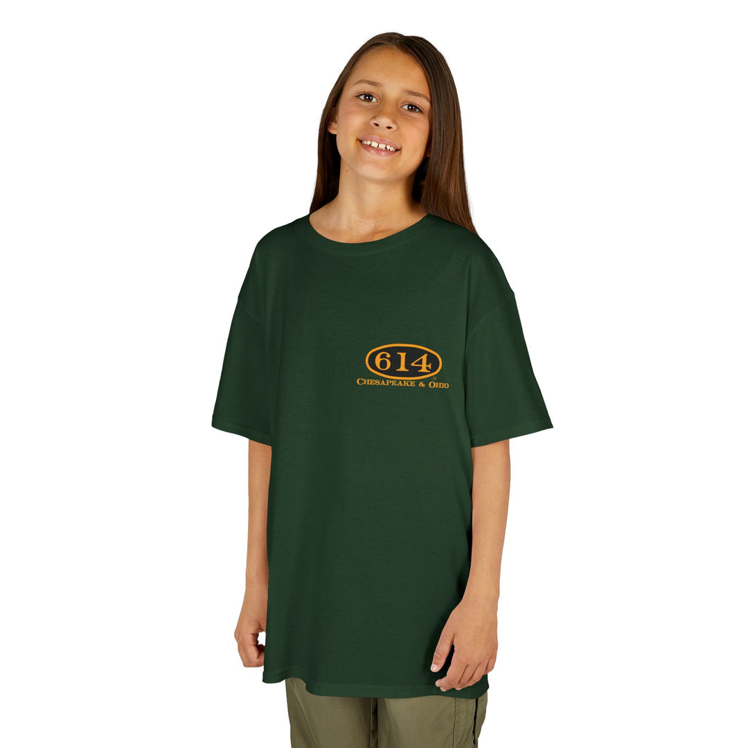 614 "Number Plate" Kids Heavy Cotton™ Tee