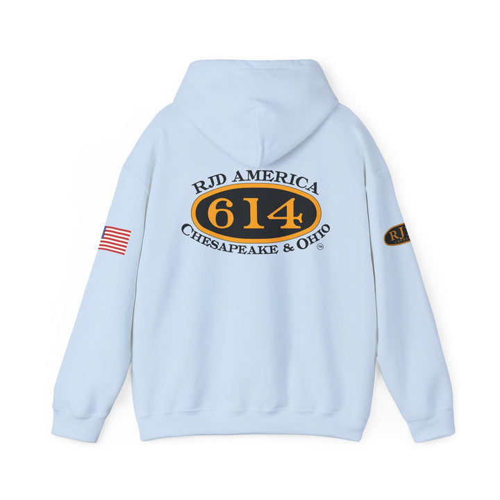 "RJD America for Progress" Hoodie — C&O 614 / RJD Logo on Back